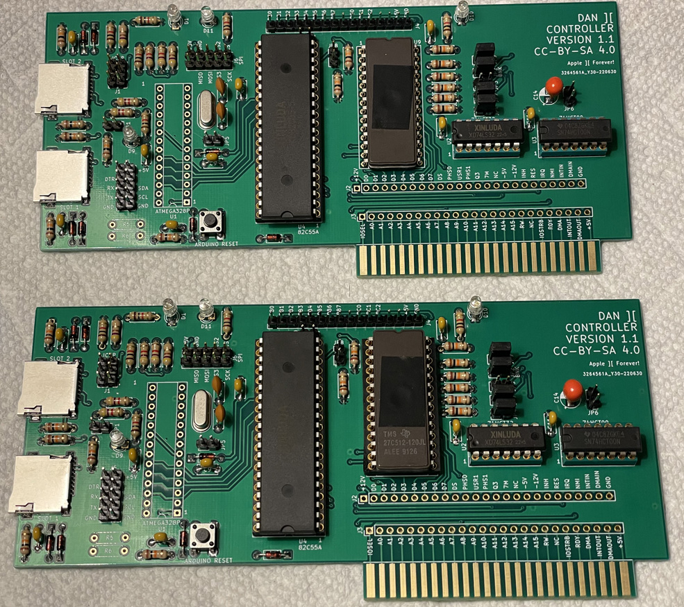 The Dan ][ SD card disk controller | Applefritter